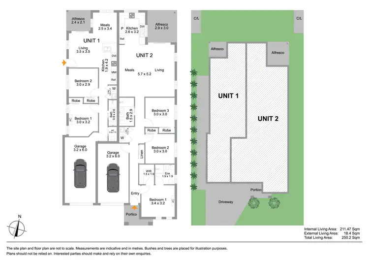 Floorplan of Homely semi-detached listing, 65 Mint Crescent, Griffin QLD 4503