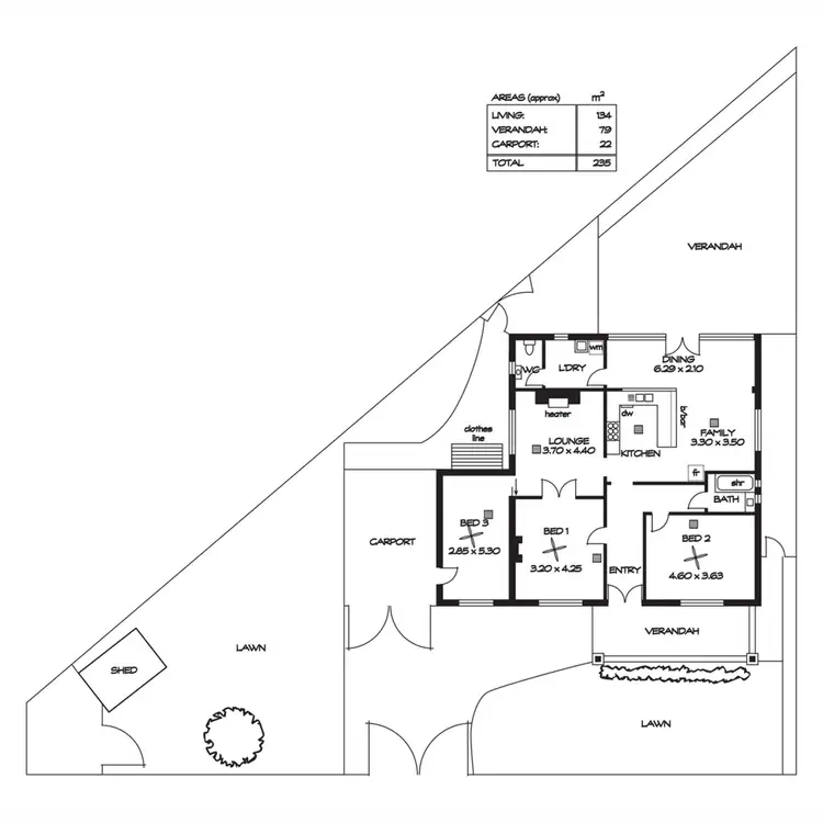 Floorplan of Homely house listing, 102 Galway Avenue, Broadview SA 5083