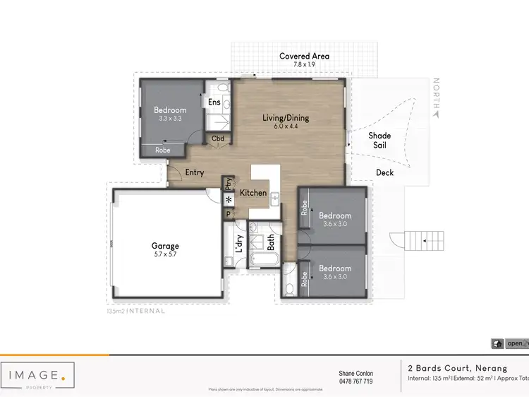 Floorplan of Homely house listing, 2 Bards Court, Nerang QLD 4211