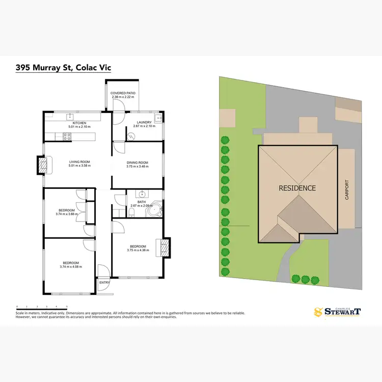 Floorplan of Homely house listing, 395 Murray Street, Colac VIC 3250