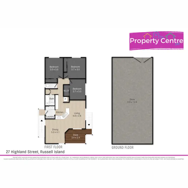 Floorplan of Homely house listing, 27 Highland Street, Russell Island QLD 4184