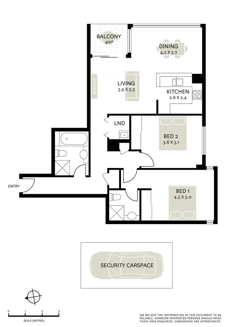 Floorplan of Homely apartment listing, 65/15 Potter Street, Waterloo NSW 2017