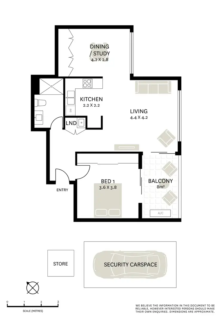 Floorplan of Homely apartment listing, 210/213 Princes Highway, Arncliffe NSW 2205