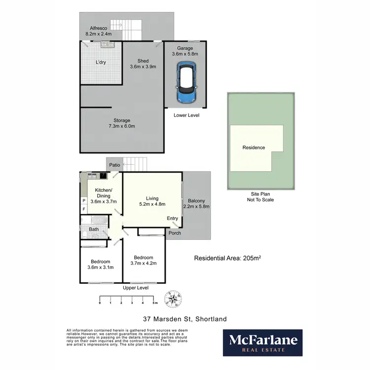 Floorplan of Homely house listing, 37 Marsden Street, Shortland NSW 2307