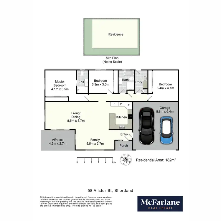 Floorplan of Homely house listing, 58 Alister Street, Shortland NSW 2307