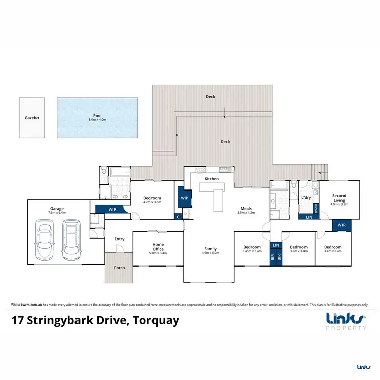 Floorplan of Homely house listing, 17 Stringybark Drive, Torquay VIC 3228