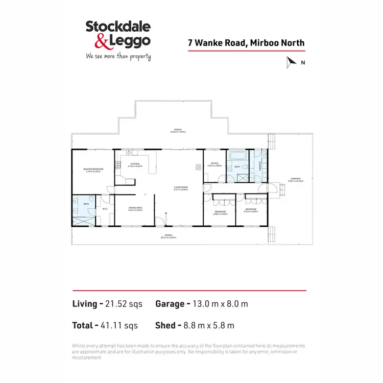 Floorplan of Homely house listing, 7 Wanke Road, Mirboo North VIC 3871