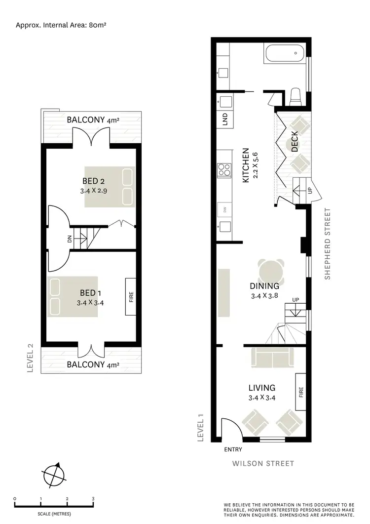 Floorplan of Homely house listing, 464 Wilson Street, Darlington NSW 2008