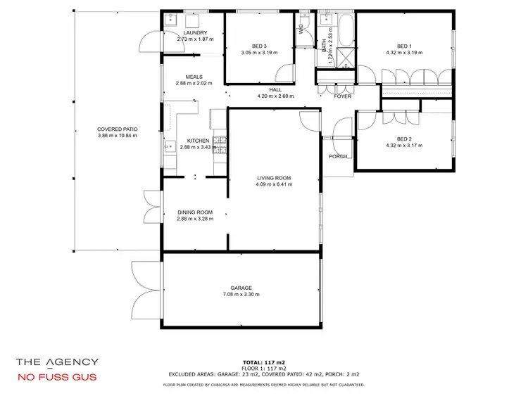 Floorplan of Homely house listing, 45 Bottlebrush Drive, Greenwood WA 6024