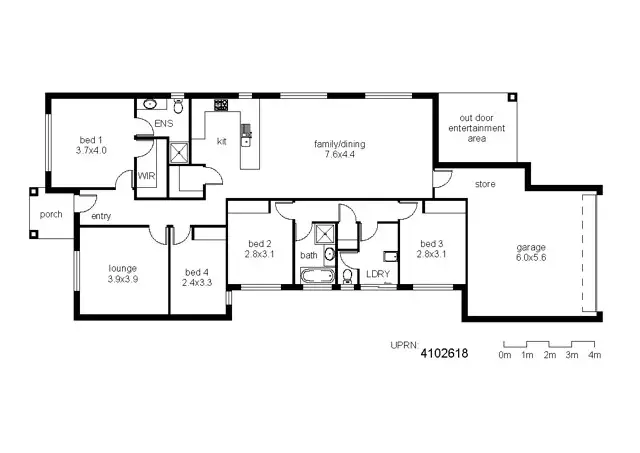 Floorplan of Homely house listing, Address available on request