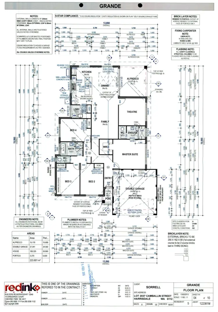 Floorplan of Homely house listing, 43 Camballin Street, Harrisdale WA 6112