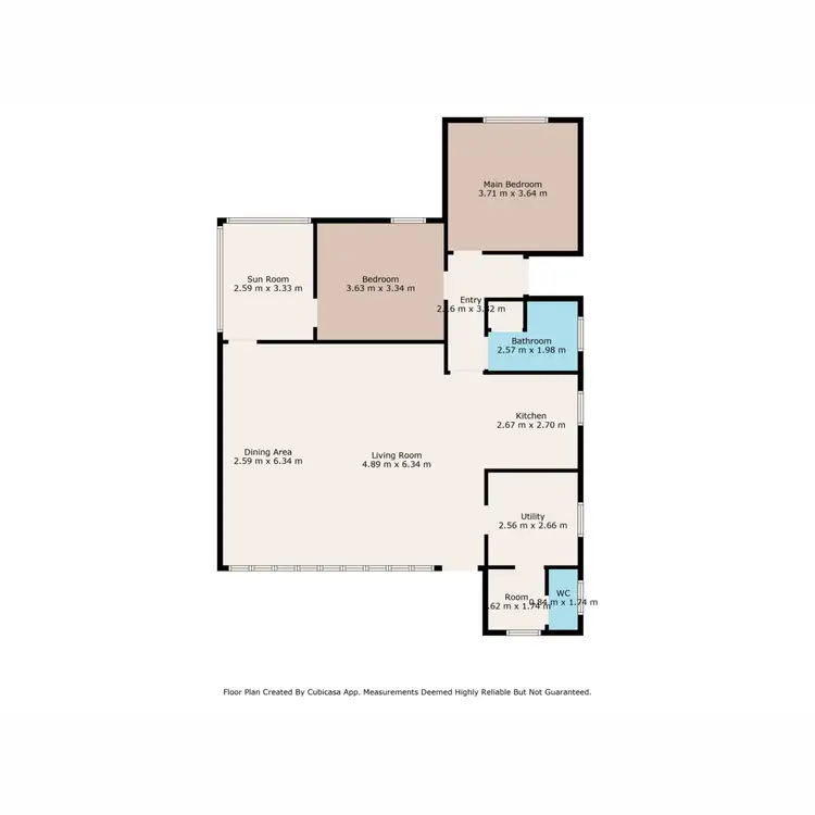 Floorplan of Homely house listing, 54 Hinds Street, Narrabri NSW 2390