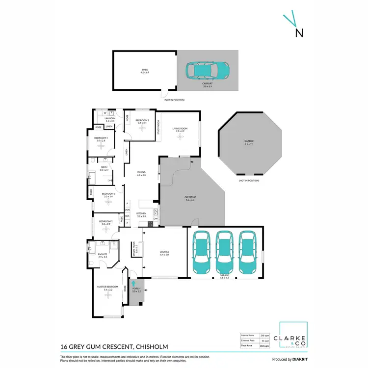 Floorplan of Homely house listing, 16 Grey Gum Crescent, Chisholm NSW 2322