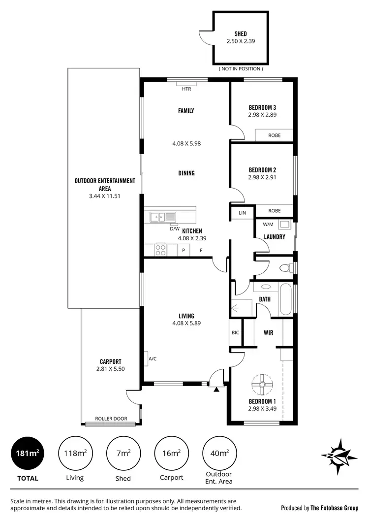 Floorplan of Homely house listing, 7 Greenbriar Avenue, Happy Valley SA 5159