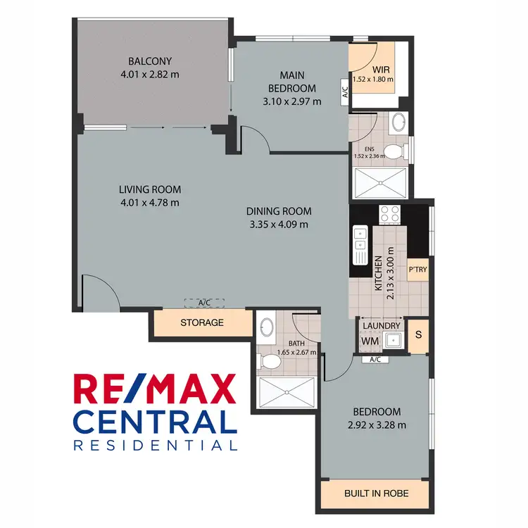 Floorplan of Homely apartment listing, Level 2/16 Le Grand Street, Macgregor QLD 4109
