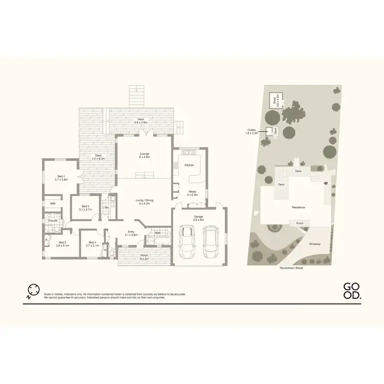 Floorplan of Homely house listing, 186 Rowbotham Street, Middle Ridge QLD 4350