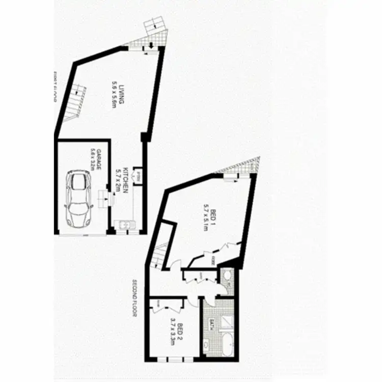 Floorplan of Homely villa listing, 6/21 Lloyd Street, Tweed Heads South NSW 2486