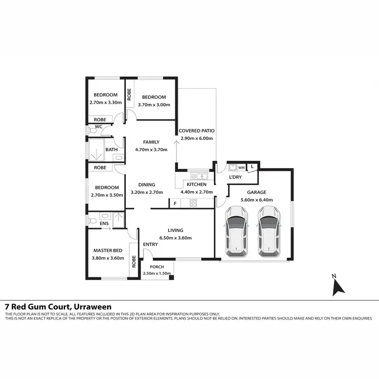 Floorplan of Homely house listing, 7 Red Gum Court, Urraween QLD 4655