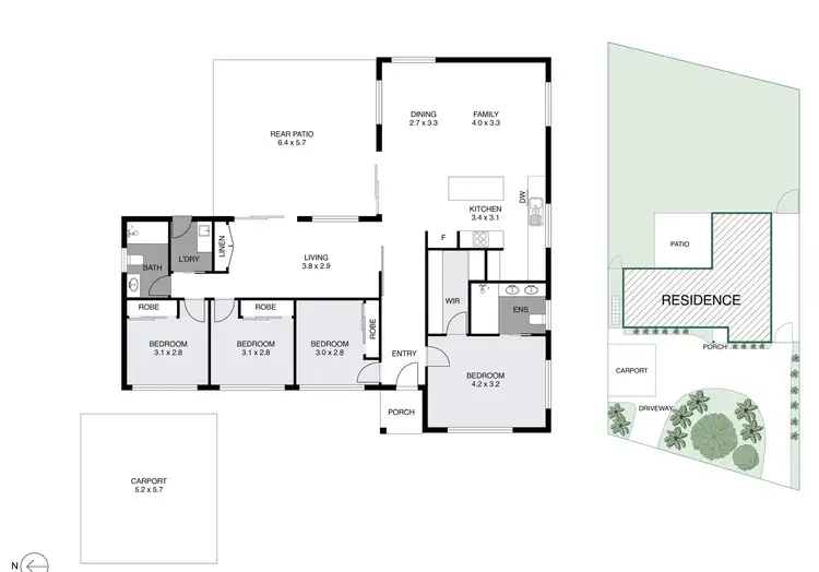 Floorplan of Homely house listing, Address available on request
