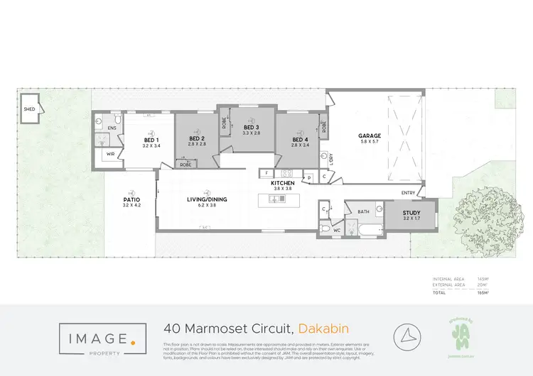 Floorplan of Homely house listing, 40 Marmoset Circuit, Dakabin QLD 4503