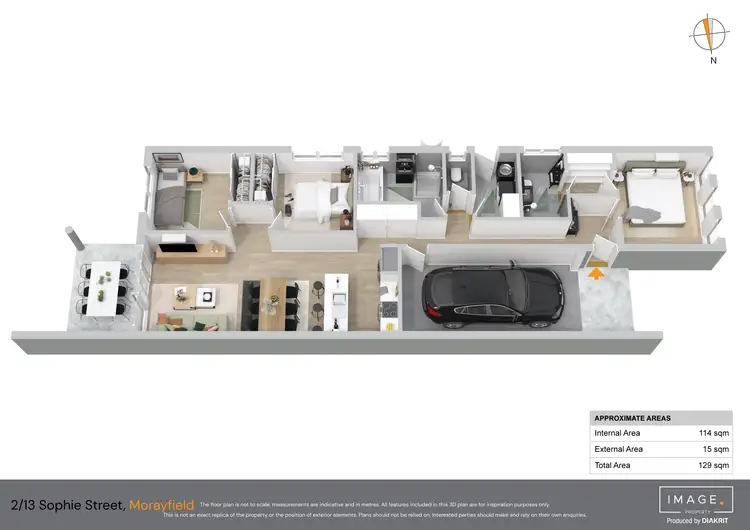 Floorplan of Homely other listing, 2/13 Sophie Street, Morayfield QLD 4506