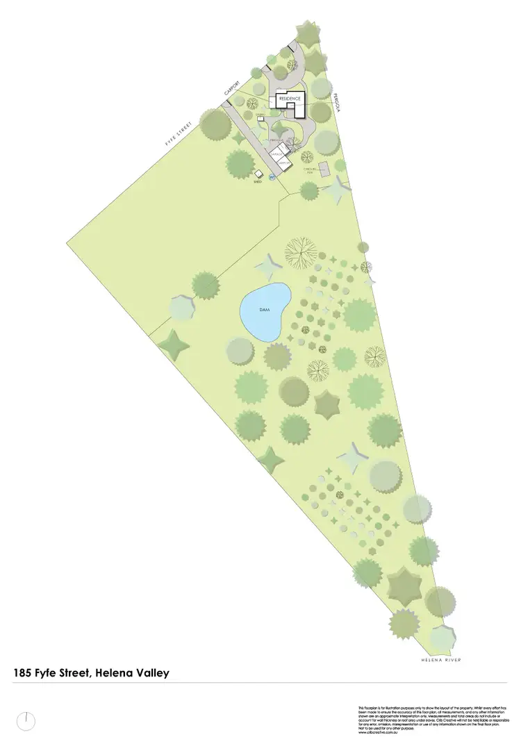 Floorplan of Homely house listing, 185 Fyfe Street, Helena Valley WA 6056