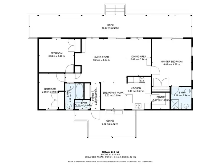 Floorplan of Homely house listing, 4 Tea Tree Court, The Palms QLD 4570