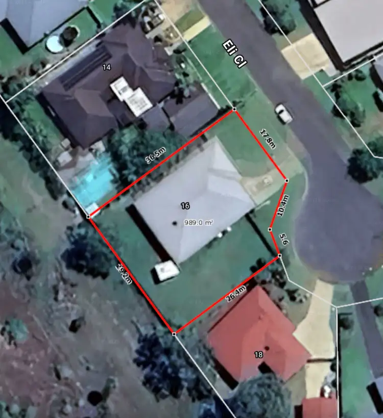 Floorplan of Homely house listing, 16 Eli Close, Mareeba QLD 4880