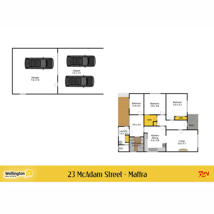 Floorplan of Homely house listing, 23 McAdam Street, Maffra VIC 3860