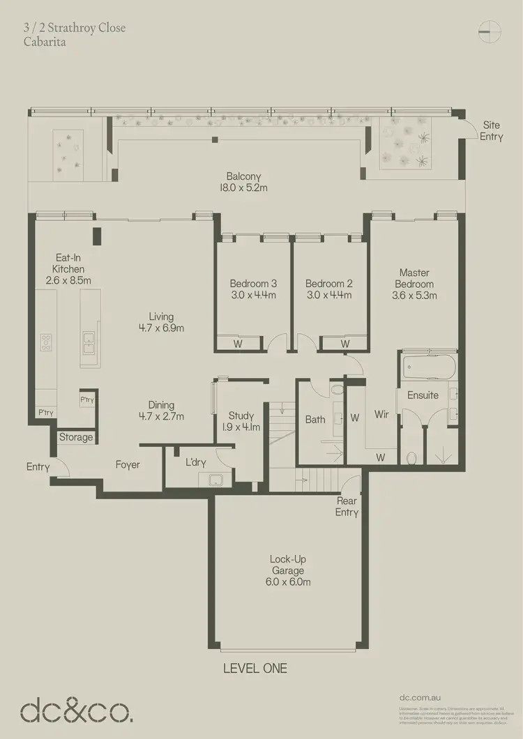 Floorplan of Homely apartment listing, 3/2 Strathroy Close, Cabarita NSW 2137