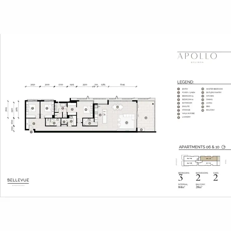 Floorplan of Homely apartment listing, 10/63 Byron Street, Bulimba QLD 4171