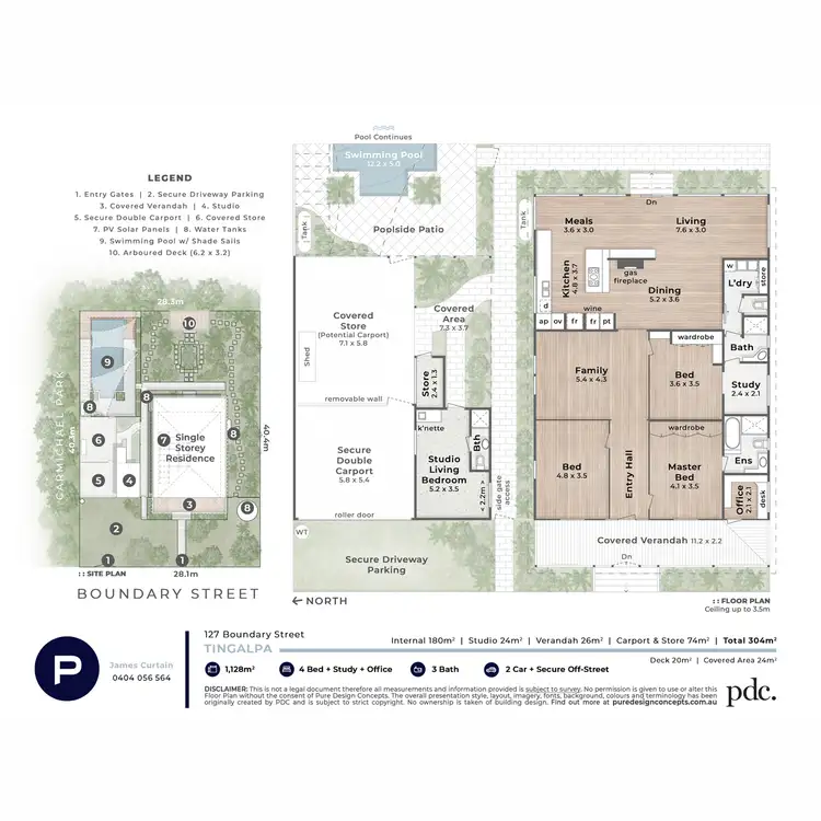 Floorplan of Homely house listing, 127 Boundary Street, Tingalpa QLD 4173