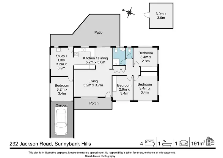 Floorplan of Homely house listing, 232 Jackson Road, Sunnybank Hills QLD 4109