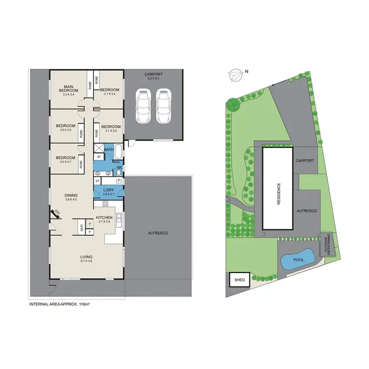 Floorplan of Homely house listing, 6 Austral Street, Nulkaba NSW 2325