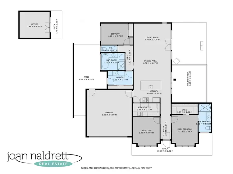 Floorplan of Homely house listing, 9 Buckley Street, Wodonga VIC 3690