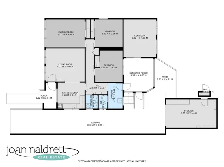 Floorplan of Homely house listing, 5 Carkeek Street, Wodonga VIC 3690