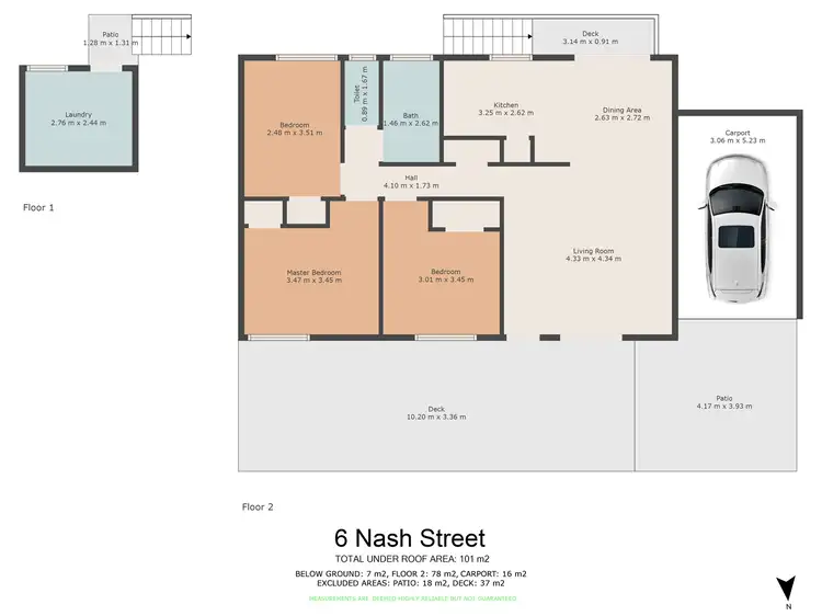 Floorplan of Homely house listing, 6 Nash Street, Gympie QLD 4570
