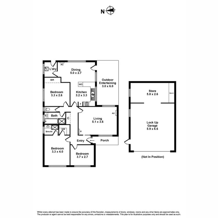 Floorplan of Homely house listing, 161 Victoria Street, Altona Meadows VIC 3028