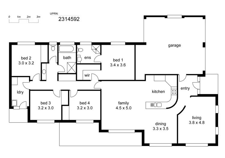 Floorplan of Homely house listing, Address available on request