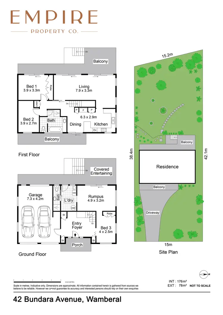 Floorplan of Homely house listing, 42 Bundara Avenue, Wamberal NSW 2260