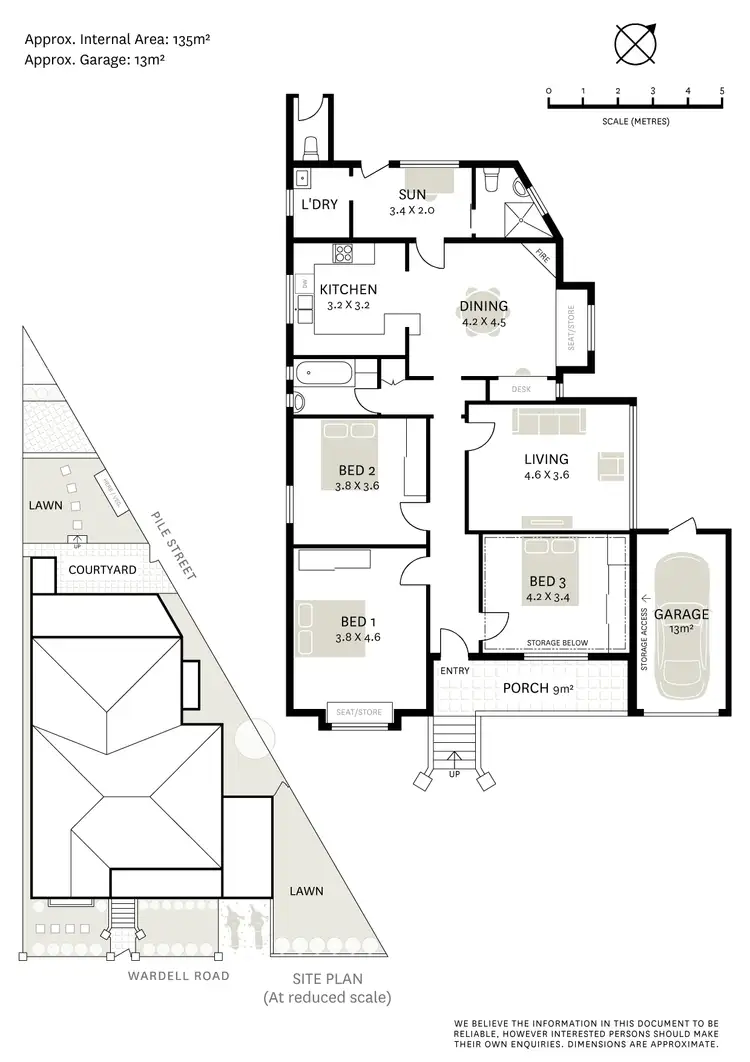 Floorplan of Homely house listing, 111 Wardell Road, Dulwich Hill NSW 2203