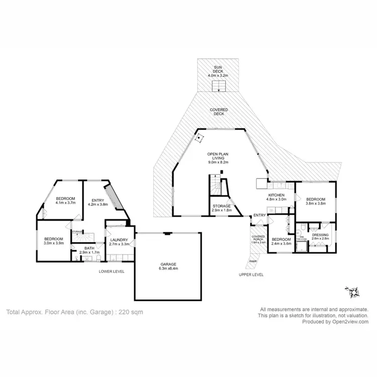 Floorplan of Homely house listing, 140 Groombridges Road, Kettering TAS 7155
