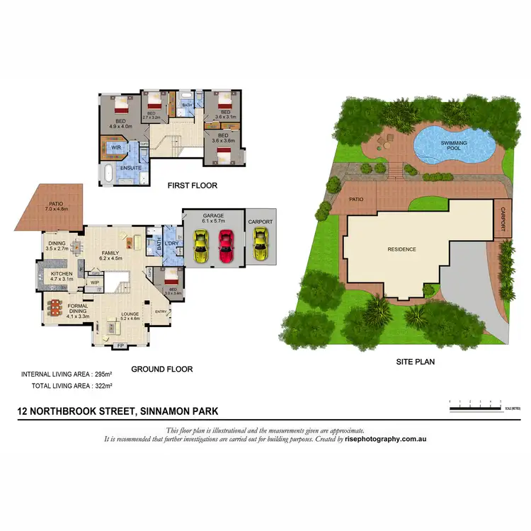 Floorplan of Homely house listing, 12 Northbrook Street, Sinnamon Park QLD 4073