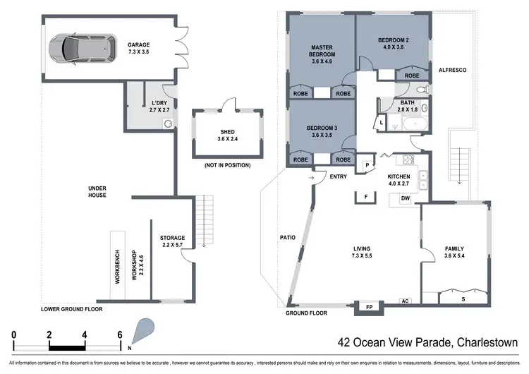 Floorplan of Homely house listing, 42 Ocean View Parade, Charlestown NSW 2290