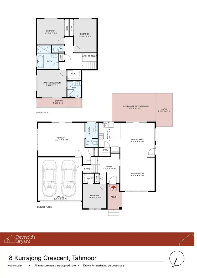 Floorplan of Homely house listing, 8 Kurrajong Crescent, Tahmoor NSW 2573