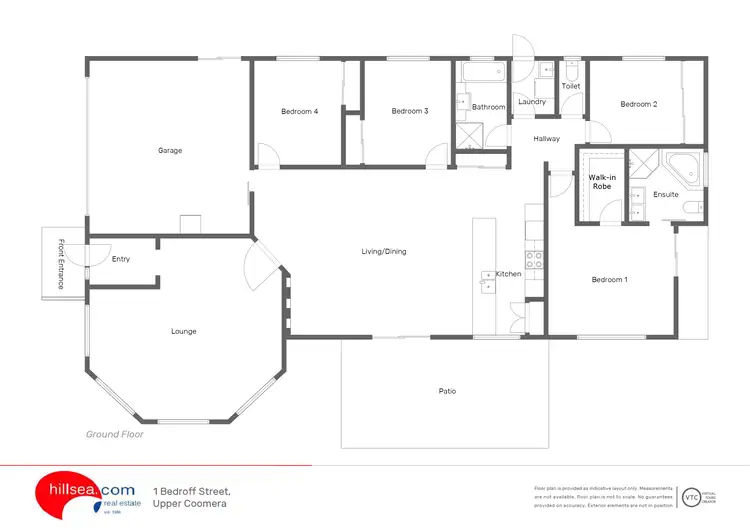 Floorplan of Homely house listing, 1 Bedroff Street, Upper Coomera QLD 4209