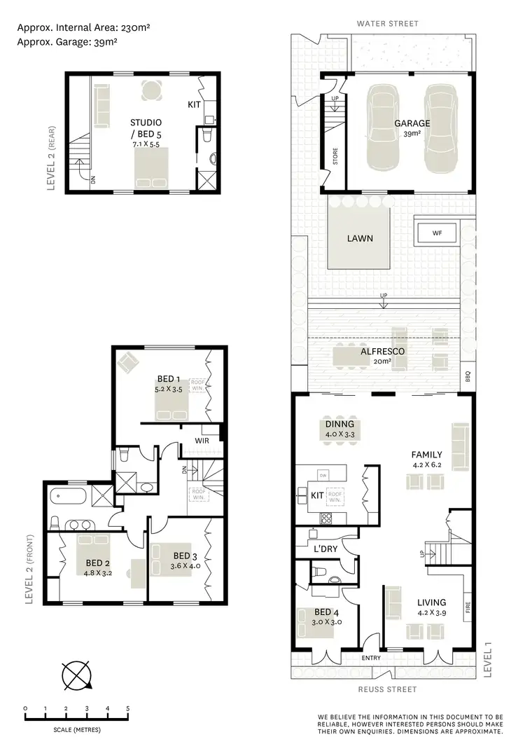 Floorplan of Homely house listing, 4 Reuss Street, Birchgrove NSW 2041