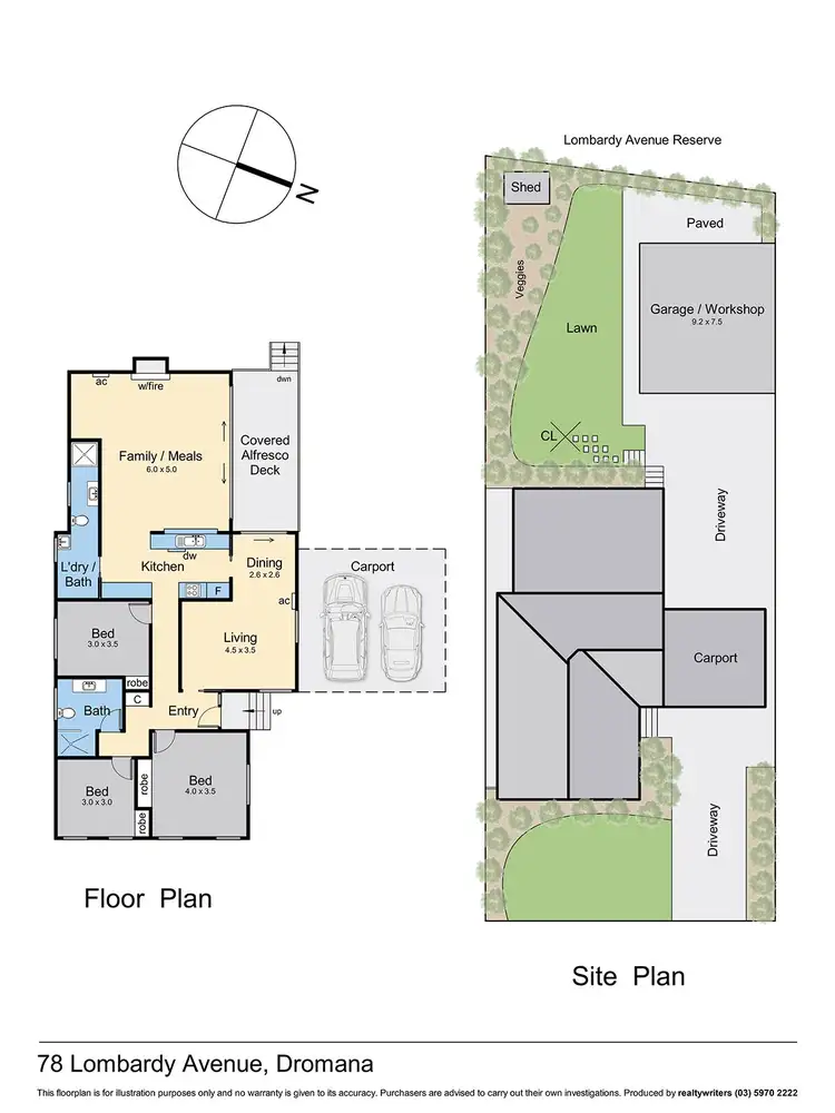 Floorplan of Homely house listing, 78 Lombardy Avenue, Dromana VIC 3936