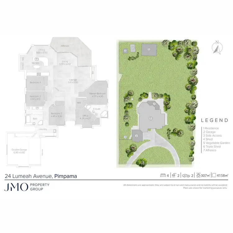 Floorplan of Homely house listing, 24 Lumeah Avenue, Pimpama QLD 4209