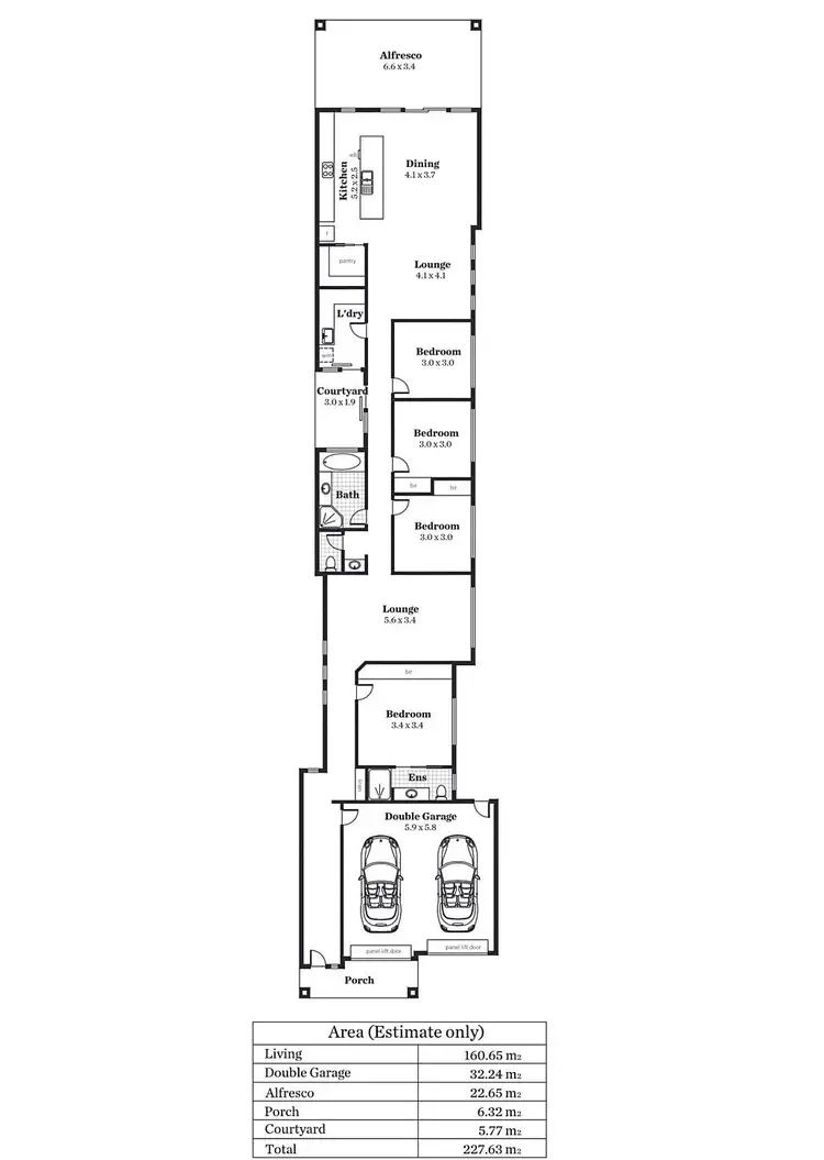 Floorplan of Homely house listing, 17 Frobisher Avenue, Flinders Park SA 5025
